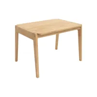 table en bois robin pour enfant - beige - l 49 x p 48 x h 70 cm