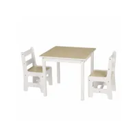 ensemble table+chaises en mdf pour enfants.1 x table enfant + 2 chaises enfants d'âge préscolaire