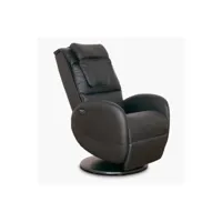 fauteuil relax massant noir