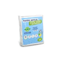 protège matelas anti-acariens greenfirst imperméable molleton 100% coton 160x200 swe3377720104712
