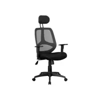 finebuy chaise flori fauteuil de direction chaise de bureau chaise pivotante chaise de bureau avec accoudoirs et repose-tête 120 kg x-xl