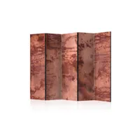 paravent 5 volets - red metal sheet ii [room dividers] a1-paraventtc0292