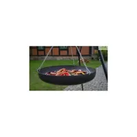 le wok rond spécial feu de camp pour brasero 111016