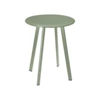 rectangulaire table de séjour moderne, progarden table d'appoint 40x49 cm vert mat best00006566065-vd-confoma-basse-m07-2344
