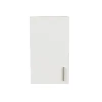 meuble haut de cuisine coloris chêne kronberg, blanc - longueur 40 x hauteur 70 x profondeur 30 cm
