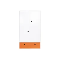 armoire 2 p colorflex p orange