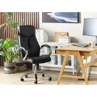 chaise de bureau design noir formula 337243
