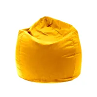 jumbo bag - pouf poire - curry  14200v-67 - william velvet