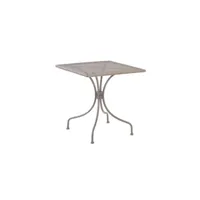 table egeo 700x700 - resol - beige - acier 700x700x720mm
