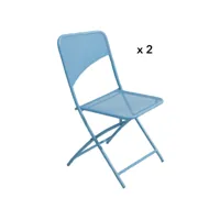 chaises et table de jardin pliante orange “le bavardage des amoureux” - ensemble confortable et respirant adapté pour l'intérieur et l'extérieur