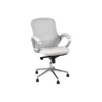 kiore - fauteuil de bureau tissu maillé gris