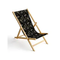 chaise longue pliable en bois fauteuil de plage pliant en hetre classique lit de plage feuilles 1 [119]