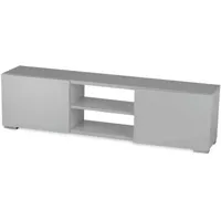 meuble tv frida - 155 x 31 x 42,5 cm - gris