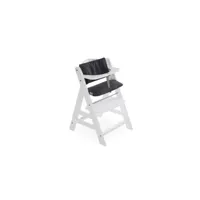 hauck chaise haute deluxe - melange charcoal hau4007923667569