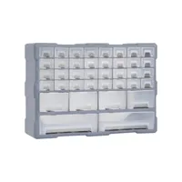 organisateur multi-tiroirs avec 40 tiroirs boîte à coudre armoire de rangement boîte à outils unité d'organisation helloshop26 02_0003258