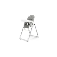 peg perego chaise haute zéro3 - coloris gris clair impp030004bl73