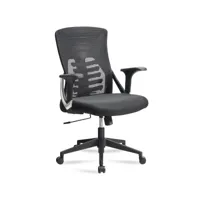 finebuy chaise de bureau tissu fauteuil bureau design ergonomique  chaise pivotante confortable avec accoudoir  siege pc 120 kg