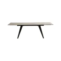 table à rallonge céramique amsterdam fonce 160-240x90cm
