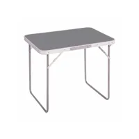 table de camping pliable avec cadre en métal 80x60xh70 cm mfn330018