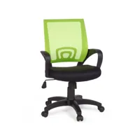 finebuy design chaise bureau tissu rembourré chaise tournante chaise de pivotant  chaise jeunesse avec accoudoirs - 120 kg capacité de charge - réglable en hauteur - dossier ergonomique