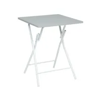 table pliante 75cm basic gris
