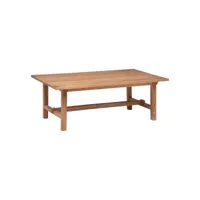 table basse rectangle en bois d'acacia 110 x 60 cm - atmosphera