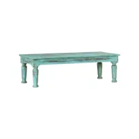 table basse  table de salon  tables d'appoint pour chambre 110x50x34 cm bois de récupération massif  meuble pro joq94936