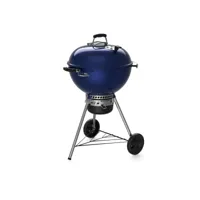 barbecue à charbon weber master-touch gbs c-5750 57 cm deep ocean blue