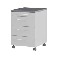 caisson de bureau contemporain organza / coloris : gris