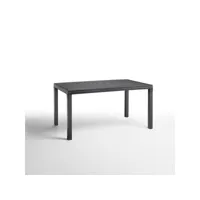 huston table rectangulaire 150 x 90 x 72 h anthracite