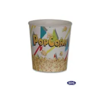 lot de 150 pots pop-corn en carton 5580 ml - sdg -  - carton biodégradable5,58