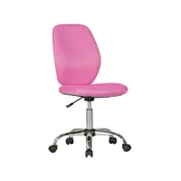 finebuy design chaise de bureau pour enfant tissu chaise rembourré ergonomique  les enfants chaise pivotante - 60 kg capacité de charge – réglable en hauteur – sans accoudoirs