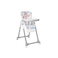 chaise haute pour bébé cookie lorelli  - bleu