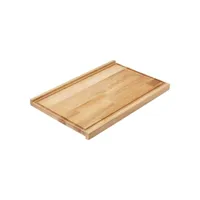 table de coupe réversible en bois de hêtre 55x35x2 cm - metaltex