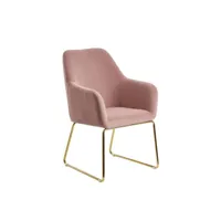 finebuy chaise de salle à manger velours  métal design moderne  chaise cuisine avec accoudoir et dossier  chaise rembourrée capacité de charge maximale 110 kg