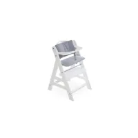hauck chaise haute deluxe - strech gris hau4007923667590