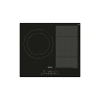 siemens - table de cuisson induction 60cm 3 feux 7400w noir  ex611fjc1f - iq500 ubd-ex611fjc1f