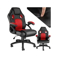 tectake chaise de bureau forme ergonomique 403452