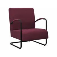 fauteuil  fauteuil de relaxation fauteuil salon violet tissu meuble pro frco96177