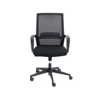 chaise de bureau pivotante max noire kare design