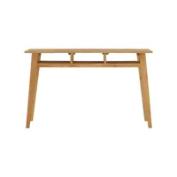 table console - table d'appoint 120x35x75 cm bois de teck massif