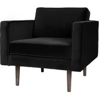 broste copenhagen - wind fauteuil, noir