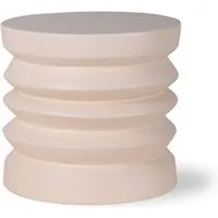 hkliving - terra table d'appoint, ø 38 cm, cream