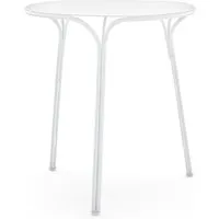 kartell - hiray table de jardin, ø 60 cm, blanc