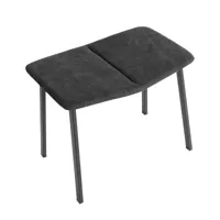 muubs - chamfer tabouret, noir / anthracite