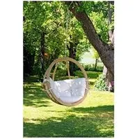 balancelle de jardin amazonas - fauteuil suspendu globo chair ecru