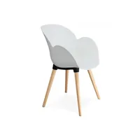 fauteuil de relaxation kokoon design fauteuil design sitwel white 59x59,5x84,5 cm