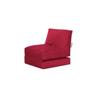 pouf sitting point fauteuil modulable twist rouge