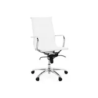 fauteuil de bureau moderne 'air' blanc