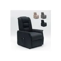 - fauteuil electrique avec système de levage emma fx, couleur: noir